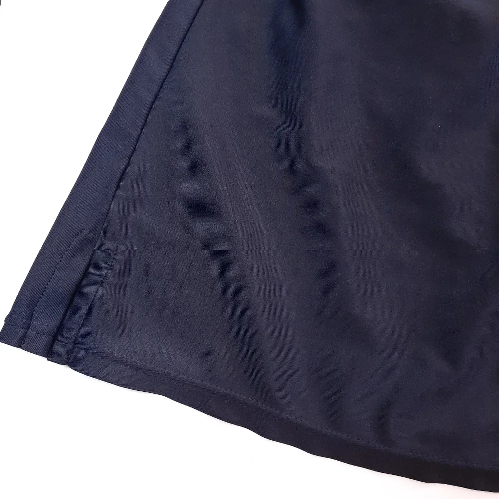 LIZ CLAIBORNE Swim Skirt Solid Black Plus Size w Tummy Control Panel